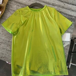 Weissman Shiny Green Kids Tee